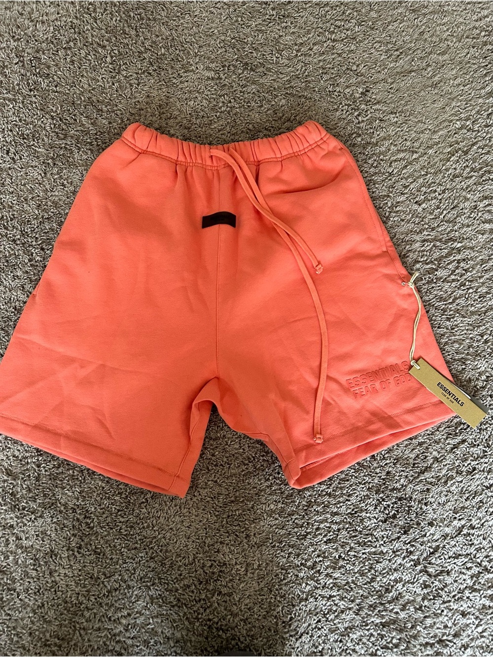 ESSENTIALS Men’s Coral Sweat Shorts